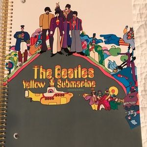 BEATLES Spiral notebook and Folder/portfolio